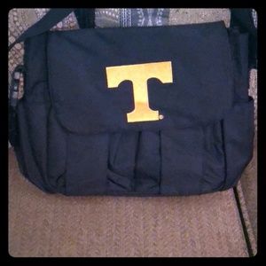 University of Tennessee Diaper Bag, Black